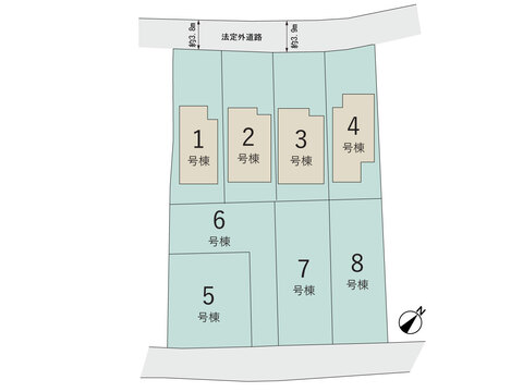 【販売中物件：1号棟、2号棟、3号棟、4号棟、5号棟、6号棟、7号棟】