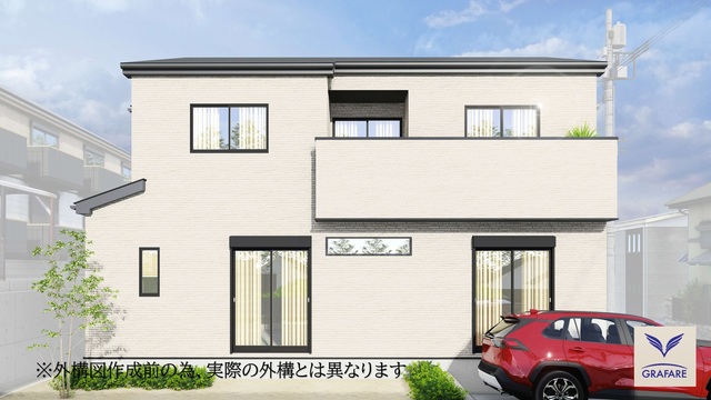 南面にひろく最高部分を設けたリビング。ここで始まる新たな暮らしのスライド画像