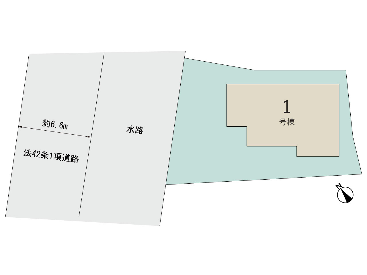 【販売中物件：1号棟】のスライド画像