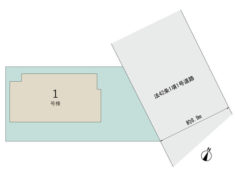 【販売中物件：1号棟】