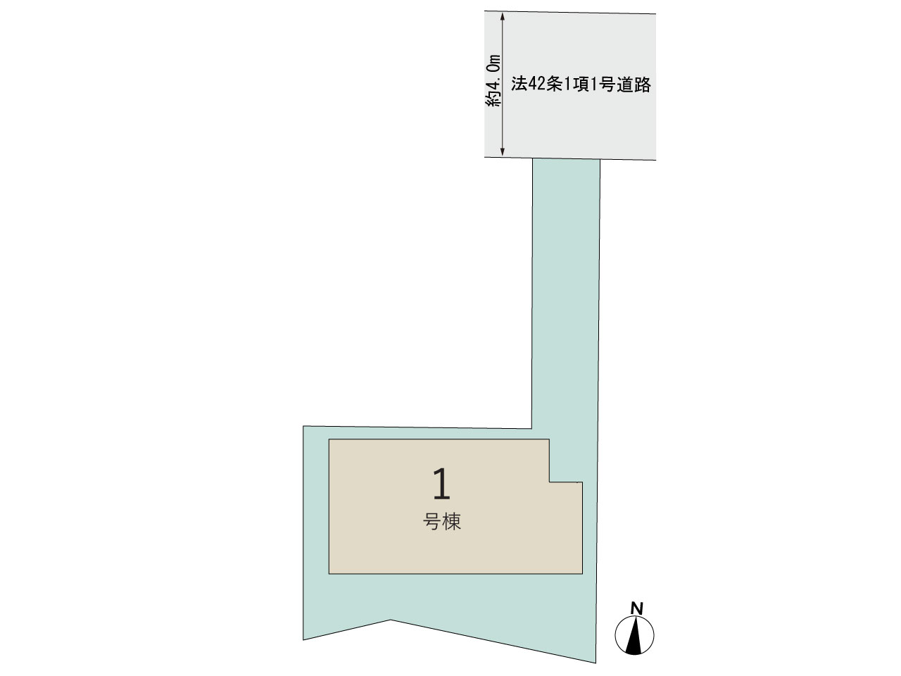 【販売中物件：1号棟】のスライド画像