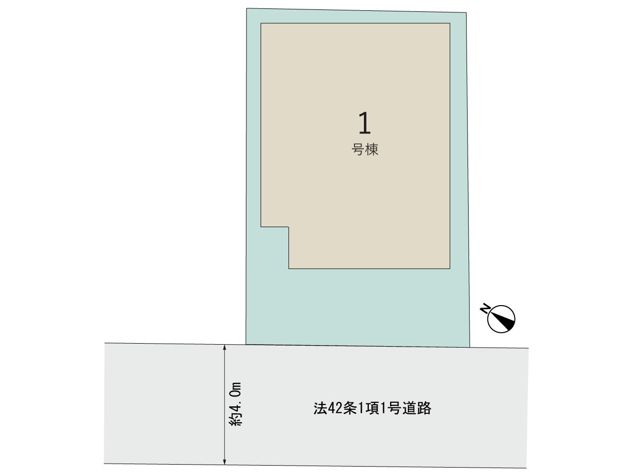 【販売中物件：1号棟】のスライド画像