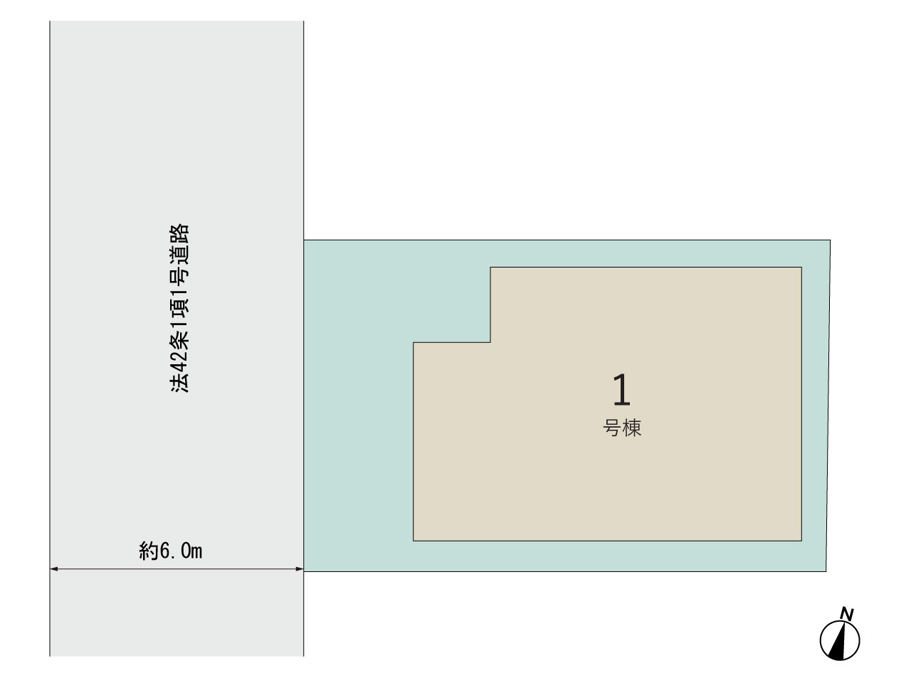 【販売中物件：1号棟】のスライド画像