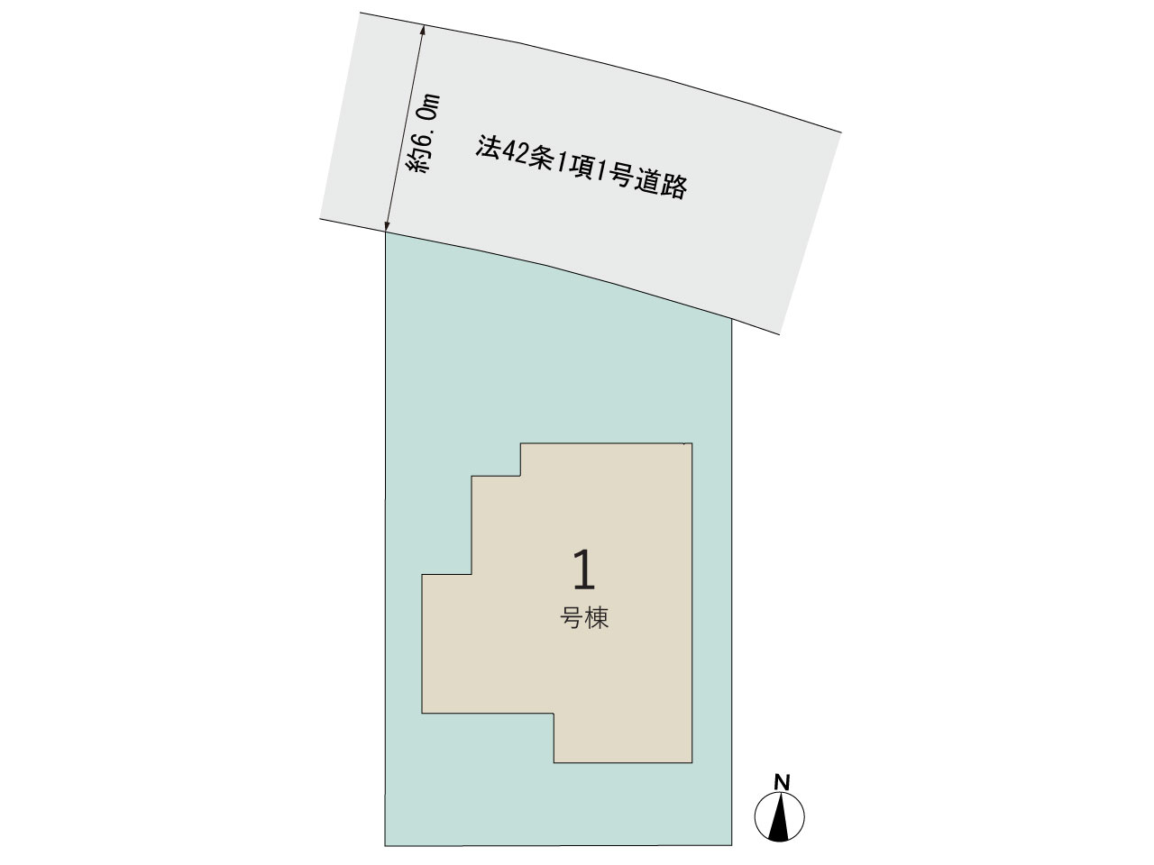 【販売中物件：1号棟】のスライド画像