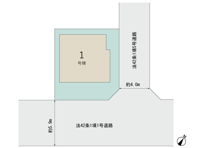 【販売中物件：1号棟】のスライド画像