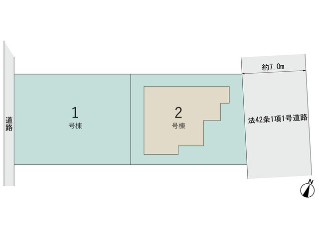 【販売中物件：2号棟】のスライド画像