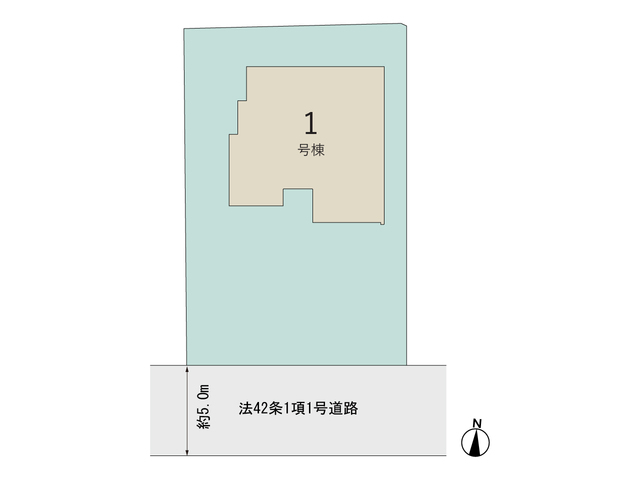 【販売中物件：1号棟】のスライド画像