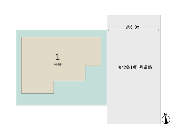 【販売中物件：1号棟】のスライド画像