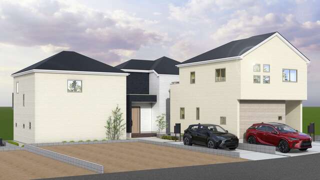 １０・１１・１６号棟（完成予想図）のスライド画像