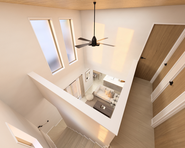 １４号棟（モデル棟）完成予想図のスライド画像