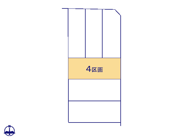 【販売中物件：4区画、5区画、6区画】のスライド画像