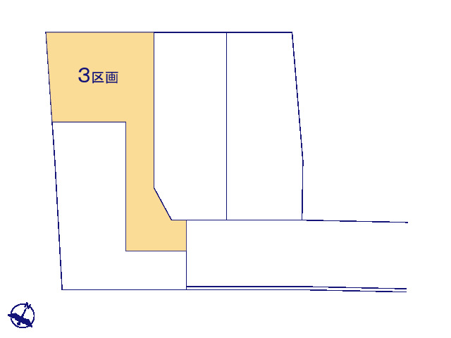 【販売中物件：1区画、2区画、3区画、4区画】のスライド画像