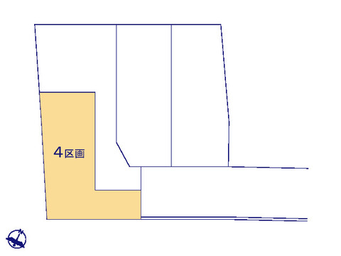 【販売中物件：1区画、2区画、3区画、4区画】