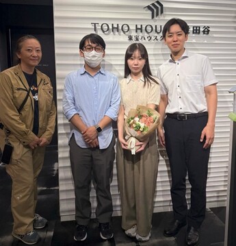 購入のお客様/神奈川県茅ヶ崎市/20代 女性/株式会社東宝ハウス世田谷/糸数　政巳