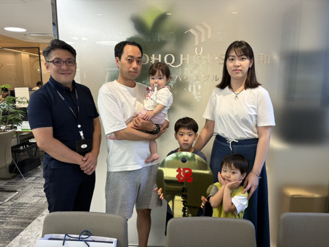 購入のお客様/埼玉県さいたま市 大宮区/ファミリー 男性/株式会社東宝ハウス浦和/宮岡 俊輔