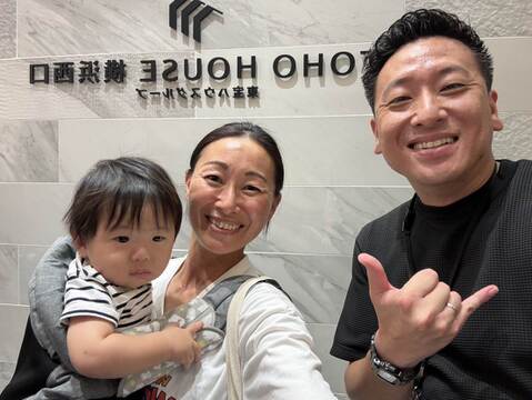購入のお客様/神奈川県/O様/株式会社東宝ハウス横浜西口/課長代理　鳥海 拳斗