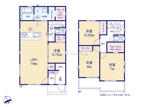 【間取り】お客様の求める、「本当の住み心地」とは何なのか・・・。実際に住む人の目線に立ち、細部まで工夫を凝らした設計となっております。今日これからの見学が可能です。ぜひ、お気軽にお声がけくださいませ。