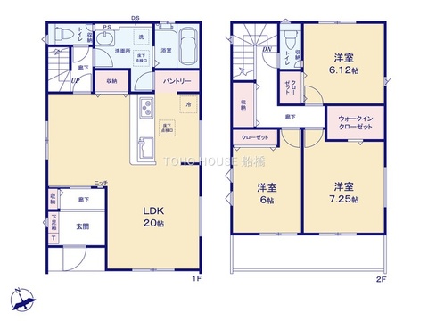 【間取り】お客様の求める、「本当の住み心地」とは何なのか・・・。実際に住む人の目線に立ち、細部まで工夫を凝らした設計となっております。今日これからの見学が可能です。ぜひ、お気軽にお声がけくださいませ。