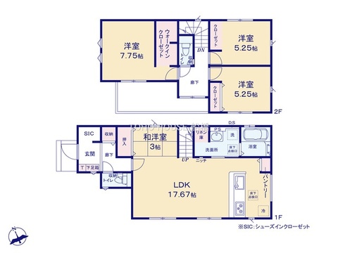 【間取り】お客様の求める、「本当の住み心地」とは何なのか・・・。実際に住む人の目線に立ち、細部まで工夫を凝らした設計となっております。今日これからの見学が可能です。ぜひ、お気軽にお声がけくださいませ。