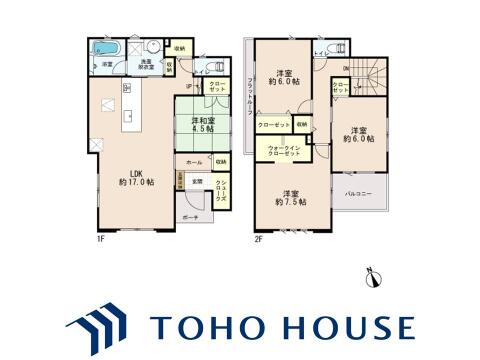 【間取り】お客様の求める、「本当の住み心地」とは何なのか・・・。実際に住む人の目線に立ち、細部まで工夫を凝らした設計となっております。今日これからの見学が可能です。ぜひ、お気軽にお声がけくださいませ。