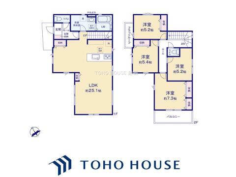 【間取り】お客様の求める、「本当の住み心地」とは何なのか・・・。実際に住む人の目線に立ち、細部まで工夫を凝らした設計となっております。今日これからの見学が可能です。ぜひ、お気軽にお声がけくださいませ。