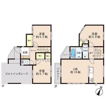 【間取り】お客様の求める、「本当の住み心地」とは何なのか・・・。実際に住む人の目線に立ち、細部まで工夫を凝らした設計となっております。今日これからの見学が可能です。ぜひ、お気軽にお声がけくださいませ。