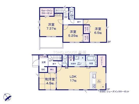 【間取り】お客様の求める、「本当の住み心地」とは何なのか・・・。実際に住む人の目線に立ち、細部まで工夫を凝らした設計となっております。今日これからの見学が可能です。ぜひ、お気軽にお声がけくださいませ。
