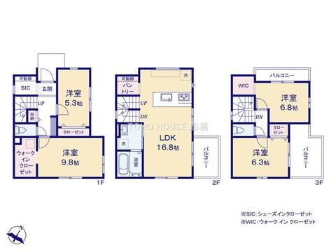 【間取り】お客様の求める、「本当の住み心地」とは何なのか・・・。実際に住む人の目線に立ち、細部まで工夫を凝らした設計となっております。今日これからの見学が可能です。ぜひ、お気軽にお声がけくださいませ。