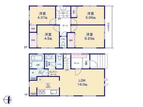 【間取り】お客様の求める、「本当の住み心地」とは何なのか・・・。実際に住む人の目線に立ち、細部まで工夫を凝らした設計となっております。今日これからの見学が可能です。ぜひ、お気軽にお声がけくださいませ。