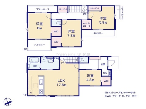 【間取り】お客様の求める、「本当の住み心地」とは何なのか・・・。実際に住む人の目線に立ち、細部まで工夫を凝らした設計となっております。今日これからの見学が可能です。ぜひ、お気軽にお声がけくださいませ。