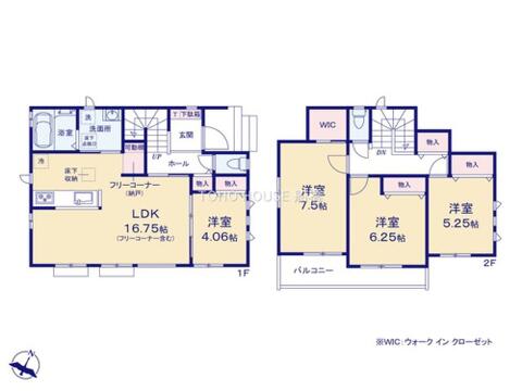 【間取り】お客様の求める、「本当の住み心地」とは何なのか・・・。実際に住む人の目線に立ち、細部まで工夫を凝らした設計となっております。今日これからの見学が可能です。ぜひ、お気軽にお声がけくださいませ。