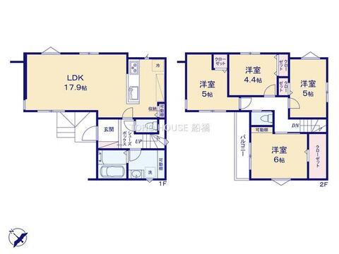 【間取り】お客様の求める、「本当の住み心地」とは何なのか・・・。実際に住む人の目線に立ち、細部まで工夫を凝らした設計となっております。今日これからの見学が可能です。ぜひ、お気軽にお声がけくださいませ。