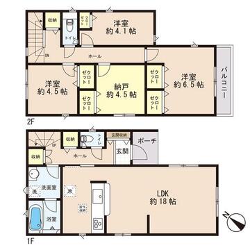 【間取り】お客様の求める、「本当の住み心地」とは何なのか・・・。実際に住む人の目線に立ち、細部まで工夫を凝らした設計となっております。今日これからの見学が可能です。ぜひ、お気軽にお声がけくださいませ。
