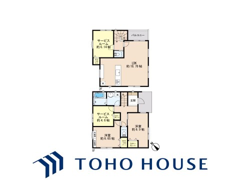 【間取り】お客様の求める、「本当の住み心地」とは何なのか・・・。実際に住む人の目線に立ち、細部まで工夫を凝らした設計となっております。今日これからの見学が可能です。ぜひ、お気軽にお声がけくださいませ。