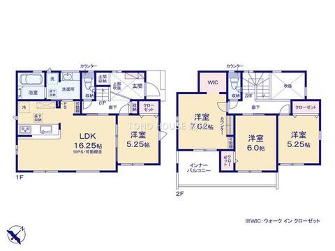 【間取り】お客様の求める、「本当の住み心地」とは何なのか・・・。実際に住む人の目線に立ち、細部まで工夫を凝らした設計となっております。今日これからの見学が可能です。ぜひ、お気軽にお声がけくださいませ。