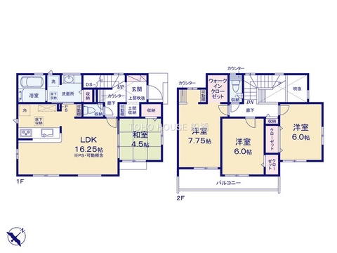【間取り】お客様の求める、「本当の住み心地」とは何なのか・・・。実際に住む人の目線に立ち、細部まで工夫を凝らした設計となっております。今日これからの見学が可能です。ぜひ、お気軽にお声がけくださいませ。