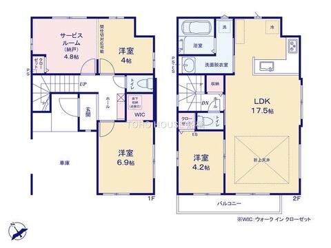 【間取り】お客様の求める、「本当の住み心地」とは何なのか・・・。実際に住む人の目線に立ち、細部まで工夫を凝らした設計となっております。今日これからの見学が可能です。ぜひ、お気軽にお声がけくださいませ。