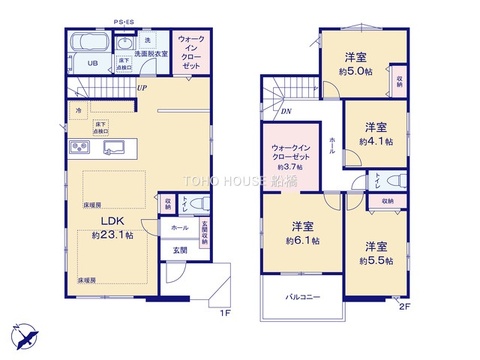 【間取り】お客様の求める、「本当の住み心地」とは何なのか・・・。実際に住む人の目線に立ち、細部まで工夫を凝らした設計となっております。今日これからの見学が可能です。ぜひ、お気軽にお声がけくださいませ。
