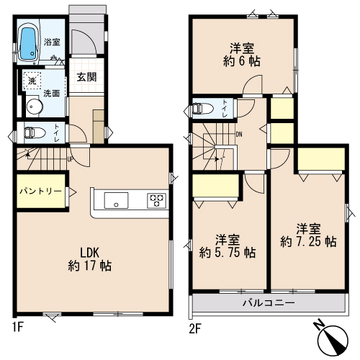【間取り】お客様の求める、「本当の住み心地」とは何なのか・・・。実際に住む人の目線に立ち、細部まで工夫を凝らした設計となっております。今日これからの見学が可能です。ぜひ、お気軽にお声がけくださいませ。