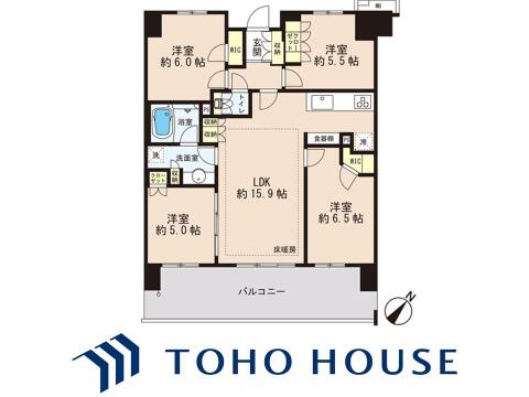 【間取り】お客様の求める、「本当の住み心地」とは何なのか・・・。実際に住む人の目線に立ち、細部まで工夫を凝らした設計となっております。今日これからの見学が可能です。ぜひ、お気軽にお声がけくださいませ。