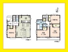 室内全体を見渡せる対面キッチン