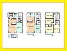 閑静な住宅街に佇む、広々とした６LDKの戸建