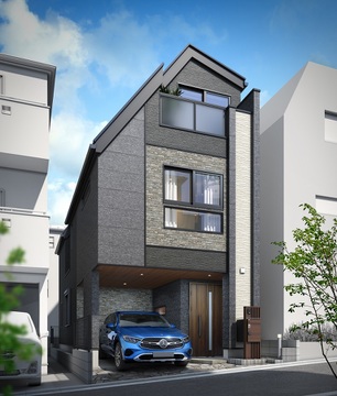 【品川区旗の台4】2駅7分の利便性　ZEH・耐震・制震を網羅　ハイスペック新築戸建