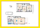 リビング床暖房2面 WIC+SIC
