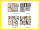 建物参考プラン、専有面積204.87㎡
