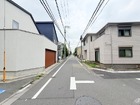 駐車もしやすい前面道路♪