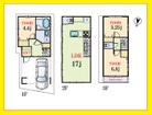 建物プラン例　建物面積:８０㎡