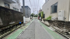 ４m道路に面した、駐車のしやすさが魅力の敷地。