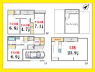 建物プラン例 建物価格2920万円、建物面積115.66㎡