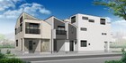 建物プラン例（A～D号棟）建物価格１９１０万円～２３００万円、建物面積８０．３３㎡～９８．３㎡